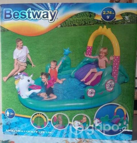 Inflable bestway parque acuatico unicornio