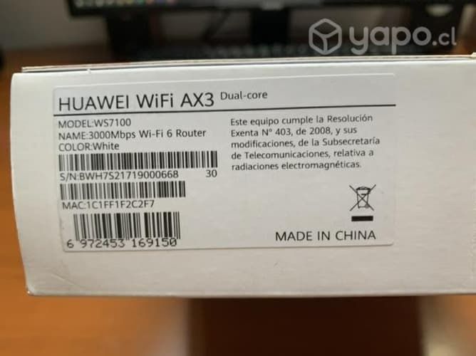 Router Huawei Wifi AX3 dual-core