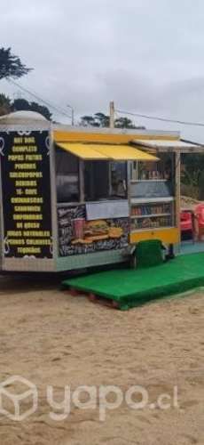 Arriendo Food truck carro de arrastre comida equipado