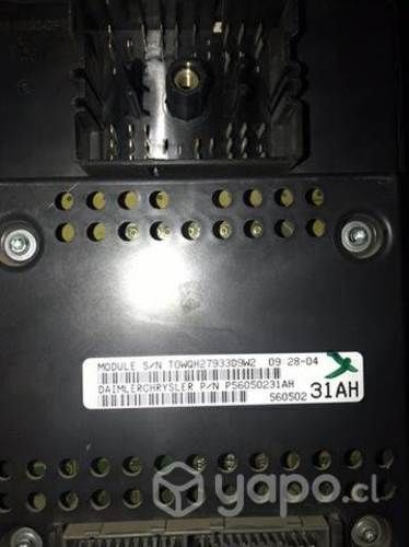 Caja completa de fusible con computador