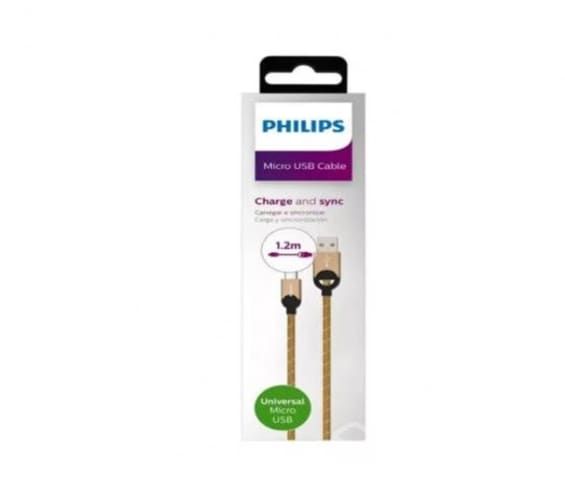 Cable Micro Usb Philips Trenzado