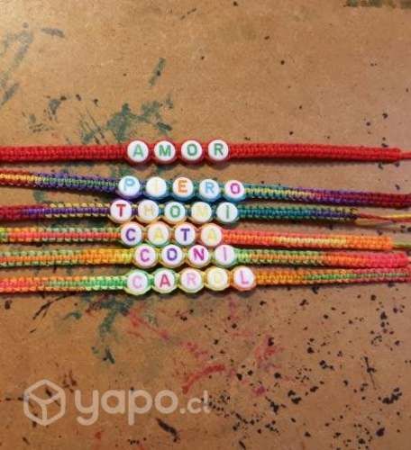 Pulseras personalizadas "Nombre"
