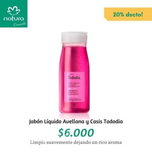 Jabón Líquido Corporal Avellana y Casis Tododia