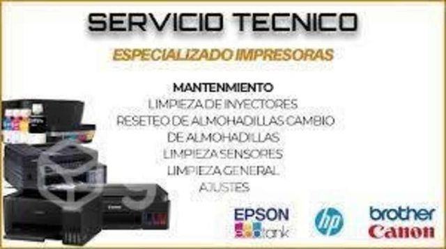 Servicio Técnico Impresoras a Domicilio