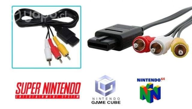 Cable de Audio y video Snes-N64- Gamecube