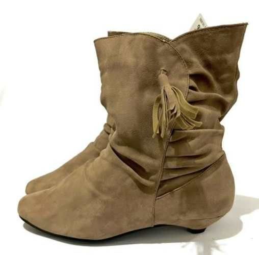 Botín 100% Sintético Marca Dom N*36 Café