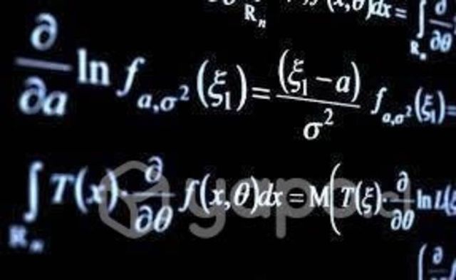 Clases Cálculo, Álgebra Lineal, Probabilidad, Estadística