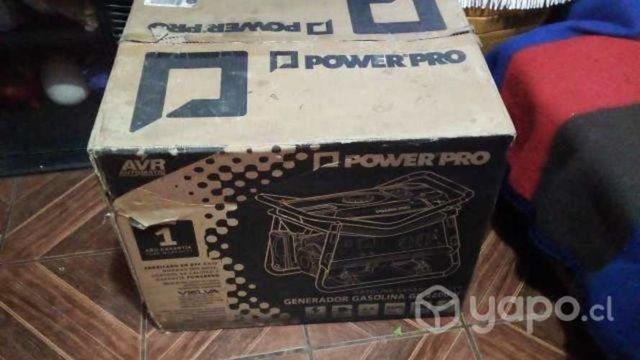 Generador gasolina power pro de 2.200 watt