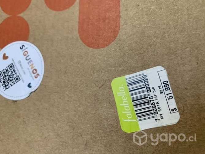 Original botín invierno niños embalado