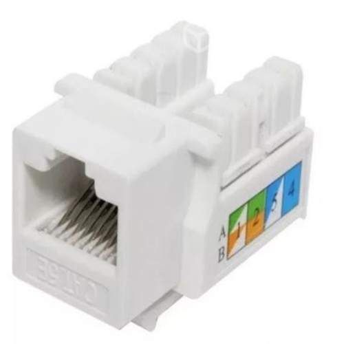 Modulo rj45 cat5e para placa de muro