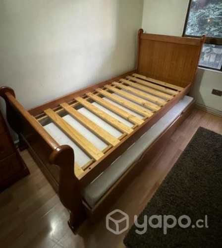 Cama cuja con cama nido - 1 plaza