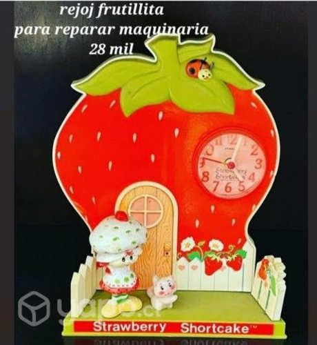 Reloj frutillita años 80s para reparar