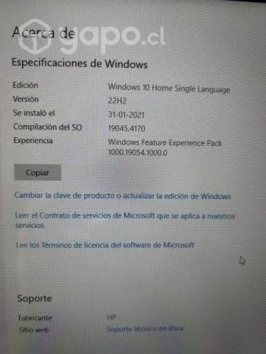 Notebook hp pavilion 360 touch