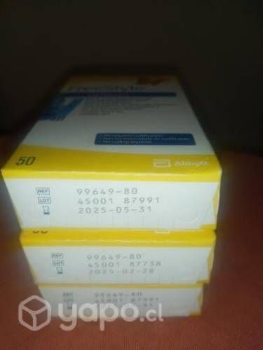 Cintas de monitor de glicemia Freestyle Optium Neo