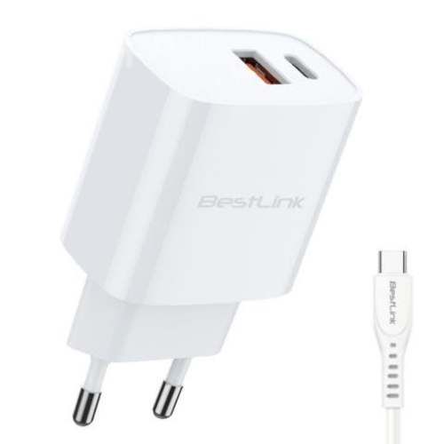 Cargador usb corriente dual pd, qc. carga rápida,