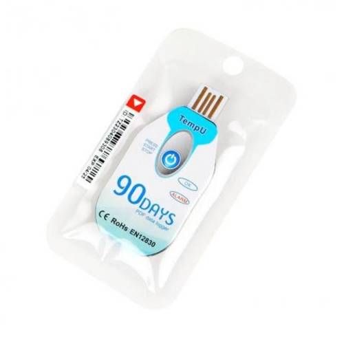 Registrador Temperatura Humedad Desechable TempU D