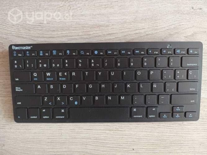 Teclado inalámbrico bluetooth Negro