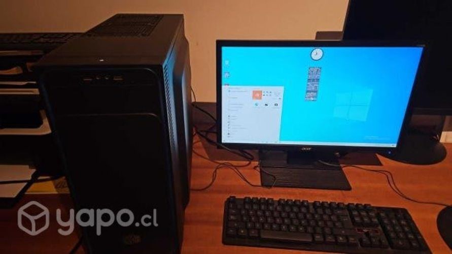 Computador Gamer, Monitor, Mouse y Teclado