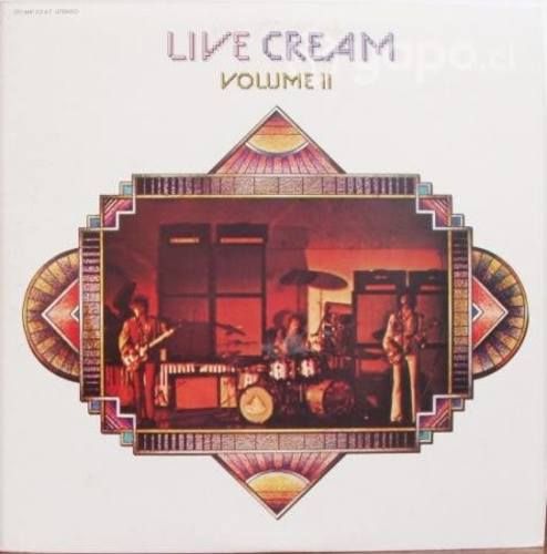 Live Cream - Volume Ii (vinilo) Lp Ed Japonesa