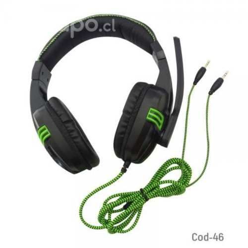 Audifono Para Gamer Con Microfono Multimedia PC, X