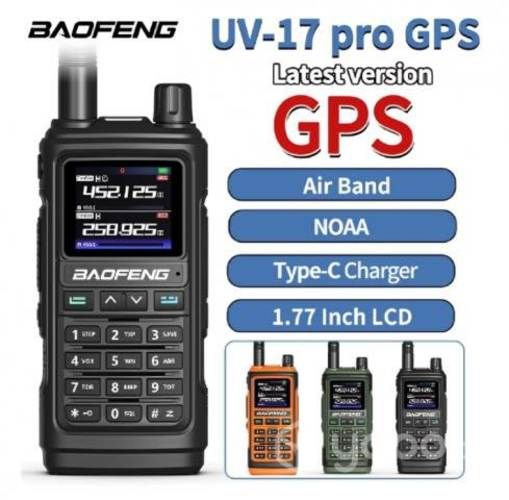 Radio Baofeng 6 Bandas UV-17 Pro Con GPS