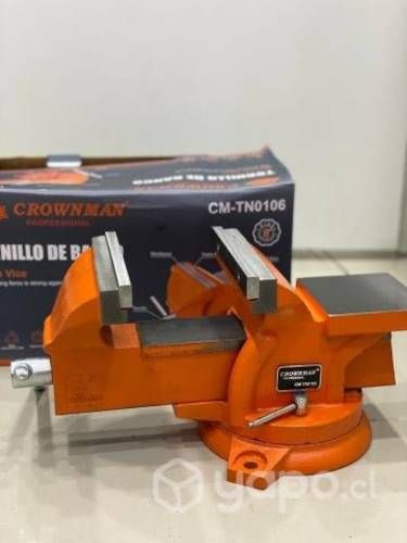 Tornillo de Banco 6&quot; CROWNMAN