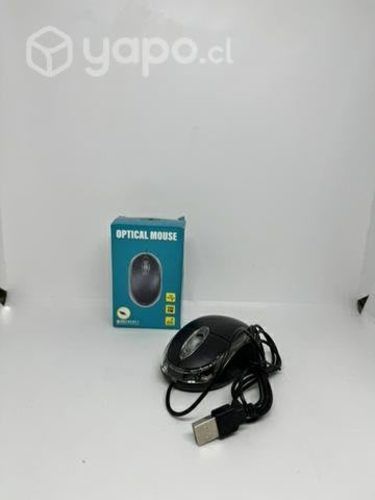 Mouse óptico alámbrico