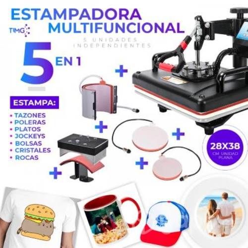Estampadora 5 en 1 NUEVA