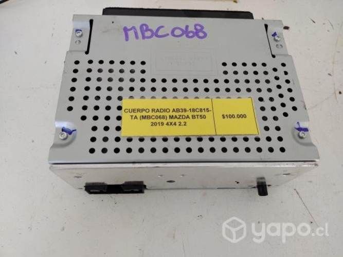 Cuerpo Radio (MBC068) Mazda BT50 2019 2,2