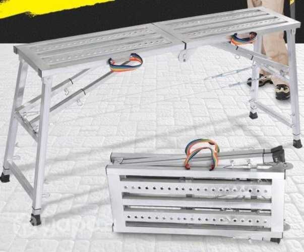 Andamio Portatil Plegable Escalera Seguro