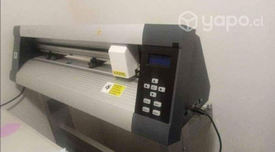 Plotter de corte + estampadora 8 en 1