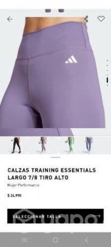 calzas y polera Adidas original