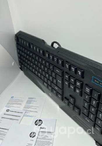 Teclado HP Gaming K110 iluminado
