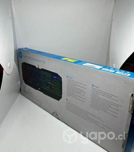Teclado HP Gaming K110 iluminado