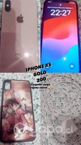 Iphone xs gold 64