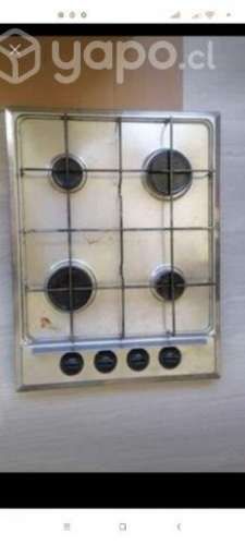 Horno eléctrico más encimera a gas