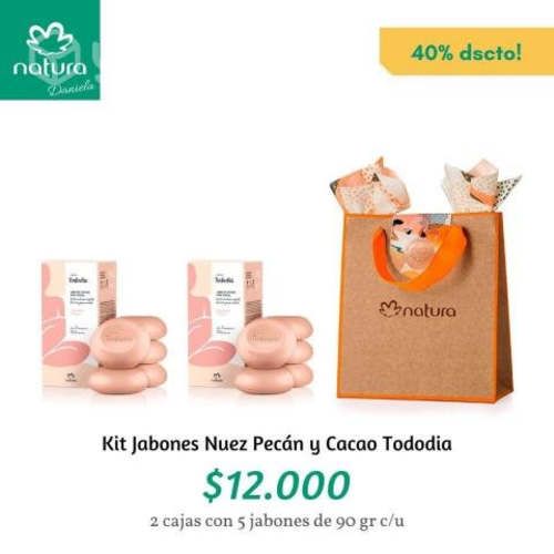 Kit Jabones Nuez Pecán y Cacao Tododia