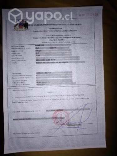 Embarcación artesanal