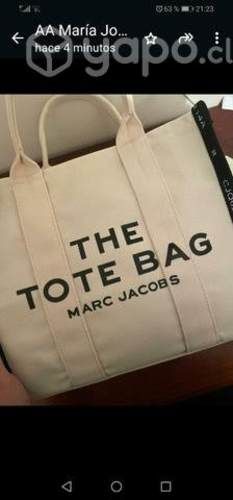 Bolso tote nuevo crema