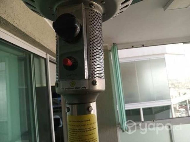 Estufa de terraza nueva