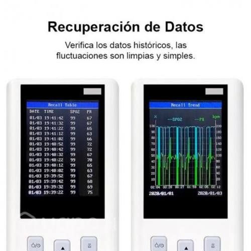 Oximetro Pulsometro Saturometro Alarma H100 Sonda
