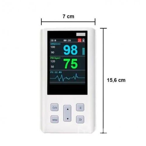 Oximetro Pulsometro Saturometro Alarma H100 Sonda