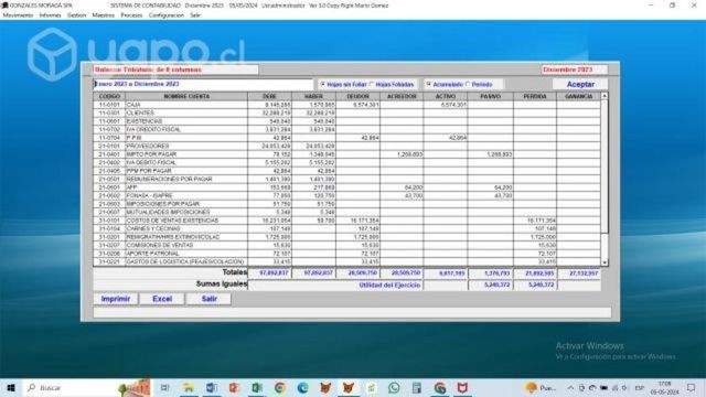 Contabilidades y remuneraciones