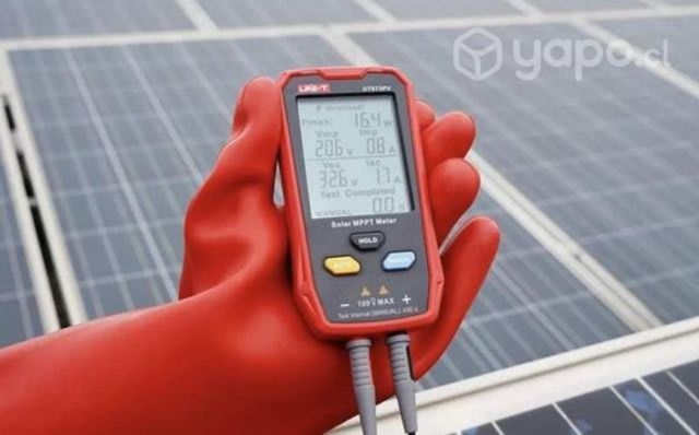 Medidor de paneles solares PV IV