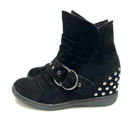 Botín Cuero Taco Chino Escondido Marca Skechers 35