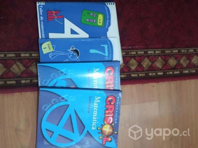 Libros usados matematicas, física