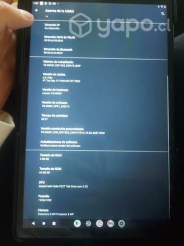 Tablet Lenovo M10 FHD CON ACCESORIOS