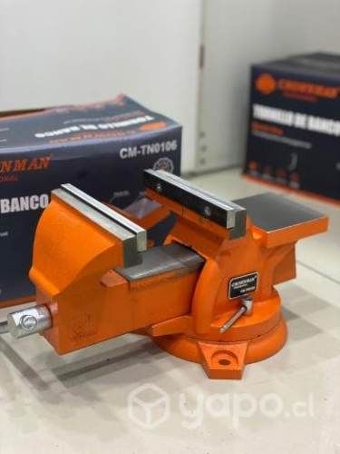 Tornillo de Banco 8&quot; CROWNMAN