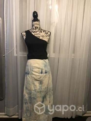 Linda polera asimétrica talla s elasticada