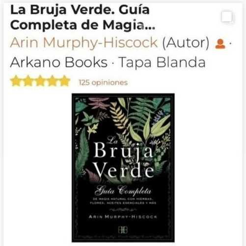 Libro la bruja verde